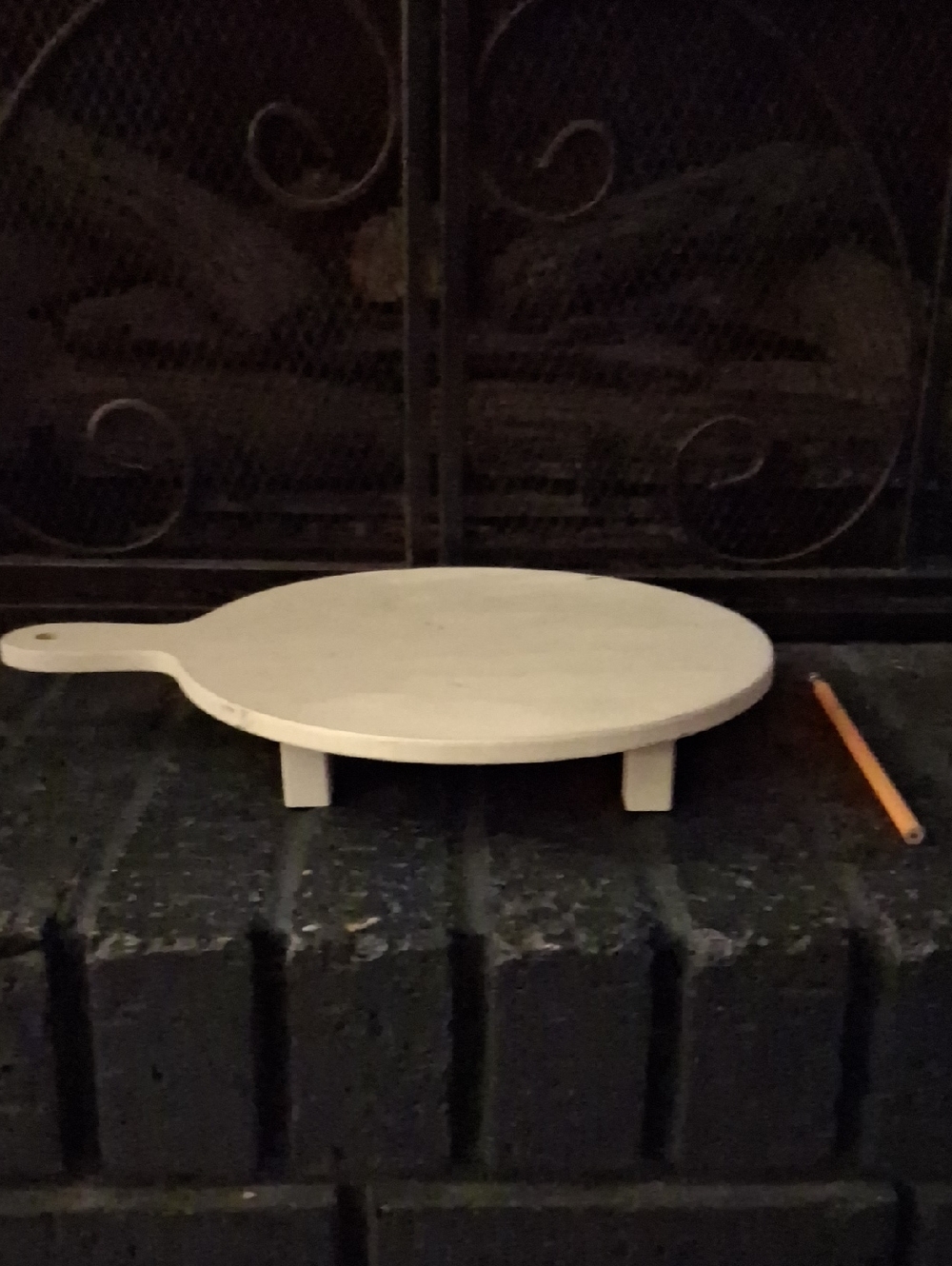 Round Wooden Serving Board